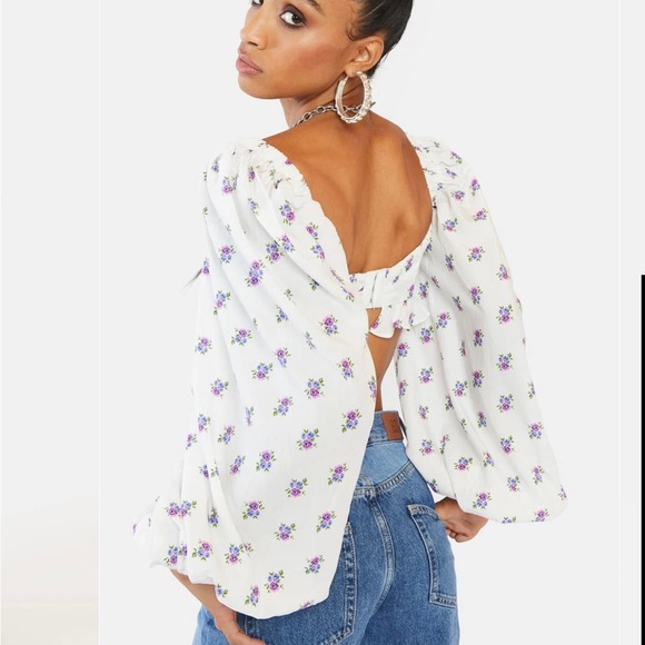 For Love and Lemons Viola cropped top - Picture 7 of 7